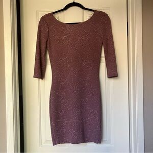 Windsor Formal Glitter Body Con Dress